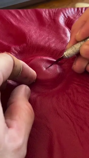 This artist takes handmade craft to a dark, uncanny level! 👁️✨ Watch the full p