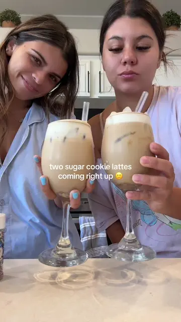sisterly arguments + coffee >> #coffeetiktok #makeacoffeewithme #sugarcookie #fy