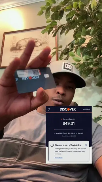Discover it credit cards merge to Capital one, breaking news 💥 #creditcards #ay