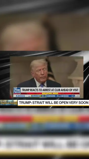Trump dice que el estrecho de Ormuz estará abierto "muy pronto" #guerra #geopoli