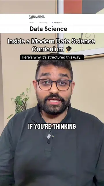 A good curriculum doesn’t just teach you tools. It teaches you why you’re learni