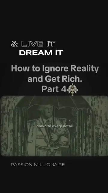 Save this think differently You don’t build wealth by ignoring reality. You buil