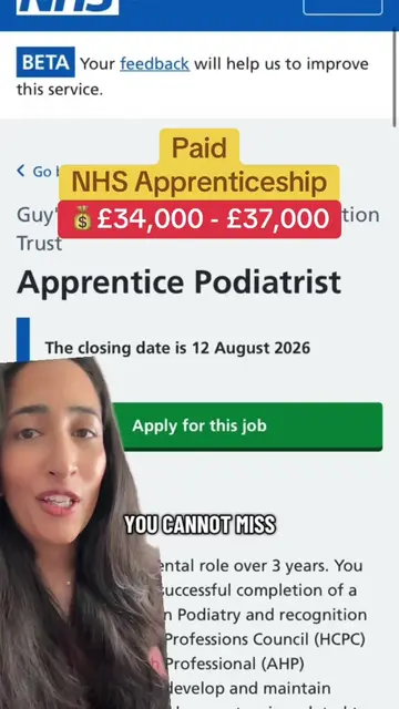 🚨 Here’s your roadmap into podiatry 👇 ✅ Meet the UCAS entry requirements (e.g.