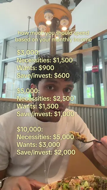 Here’s are rough benchmarks for how much you should be spending every month on n