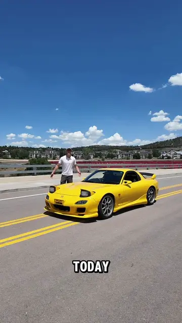 Attempting to get the FD RX7 to pass emissions, day 1. ##mazda##rx7##fdrx7##carn