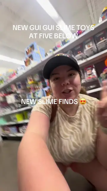 I haven’t seen anyone talk about these slimes at five below 👀🎉 full review is 