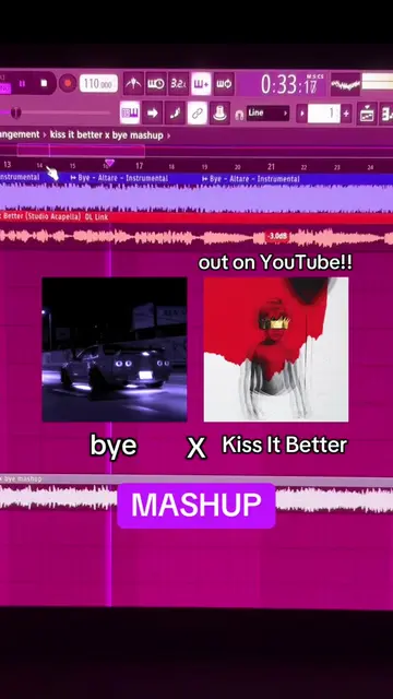 Another oneeee #bye #arianagrande #rihanna #editaudio #mashup 