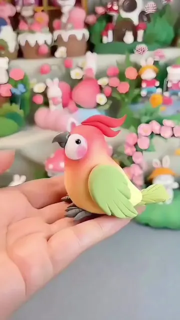 I’m not just a parrot, I’m a parrot-t of art! 🦜🎨 This little sun conure flew i