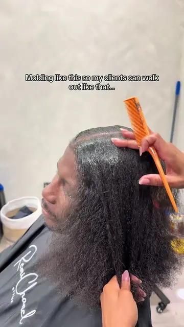 A lot of braiders struggle with 2 braids because you’re working with so much hai