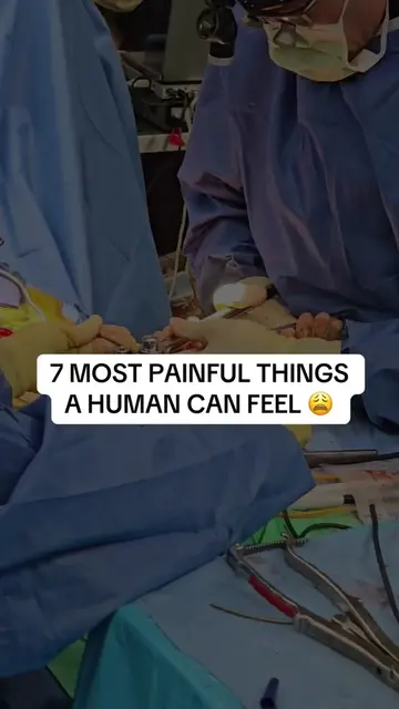 7 of the Most Painful Things a Human Can Feel 1.  Cluster headaches 2.  Kidney s