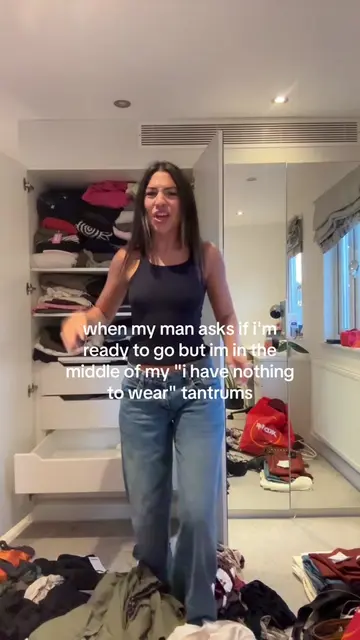 it’s a war😅#relatable #justagirl #fyp #nothingtowear 