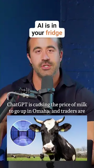 The price of milk exposes what's really driving inflation. Recently, farmers jus