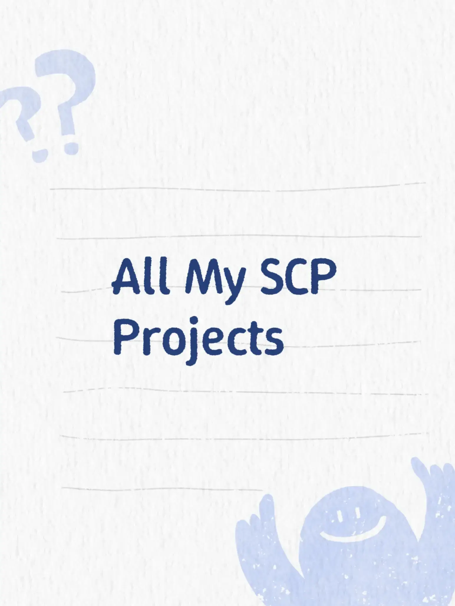 I’ve been transforming technology from the SCP universe into real, working proje