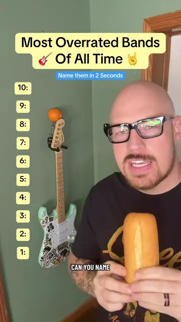 Do you think these bands are overrated? #music #trivia #song #band #quiz 