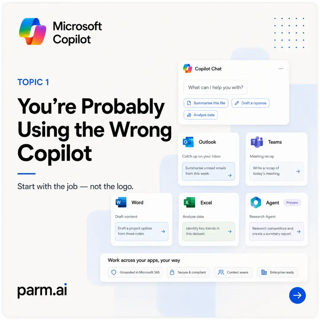 The same Copilot prompt can produce two very different answers—and the prompt ma