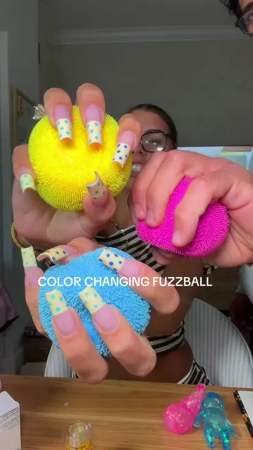Hands-down, my prettiest squish#fuzzball #foamsquish #squish #dumpling #satisfyi