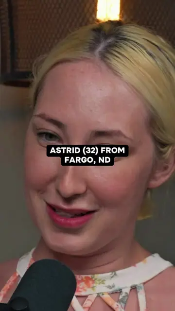 Astrid (32) from Fargo, North Dakota. She’s a Community Liaison during the day a