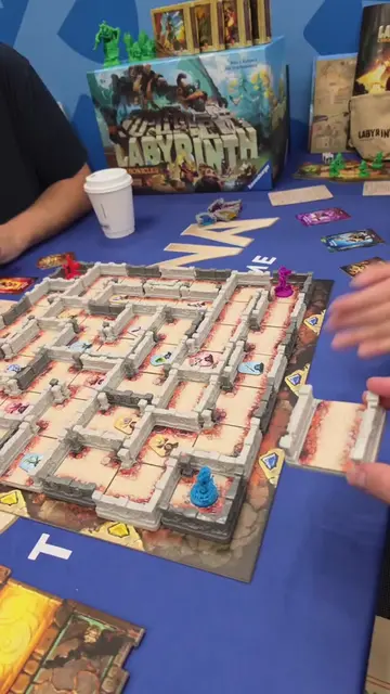 The most BEAUTIFUL version of classic Labyrinth I've ever seen!! @Ravensburger @