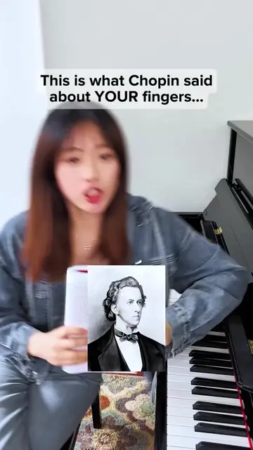 This is what Chopin said about YOUR fingers... yes, you 🫵 Don't forget to like 