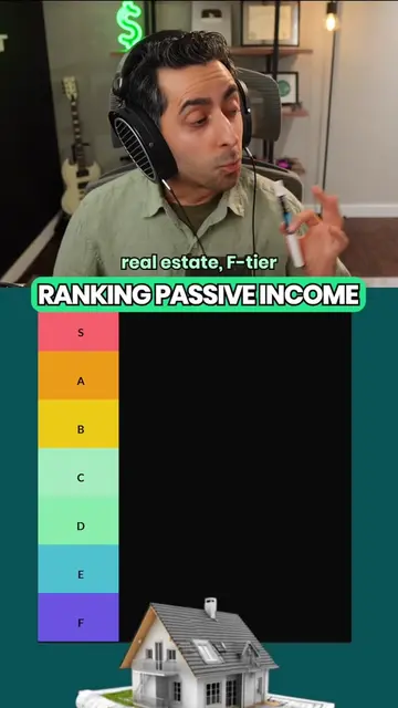 Ranking passive income from S-Tier to F-Tier🏆 Do you agree with the rankings, o