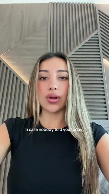 in case no one today you today imma have to say it 
