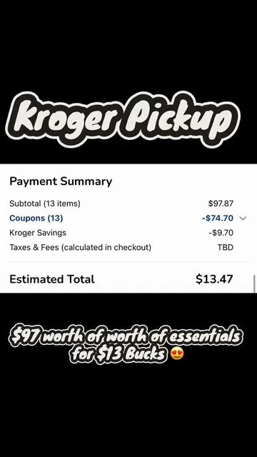 🚨 NEW WEEK = NEW KROGER PICKUP DEALS! 😮‍💨🛒 Part 2 of 4 🤭 Y’all… grab OVER $
