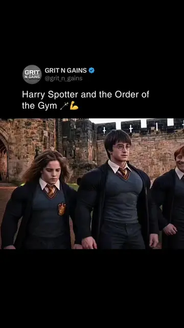 Harry Spotter and Dumbelldore take on Lord Swoledemort 🪄💪