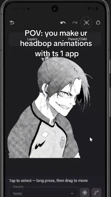 how to make headbop animation of manga (blue lock)  #manga #tutorial #headbop #a