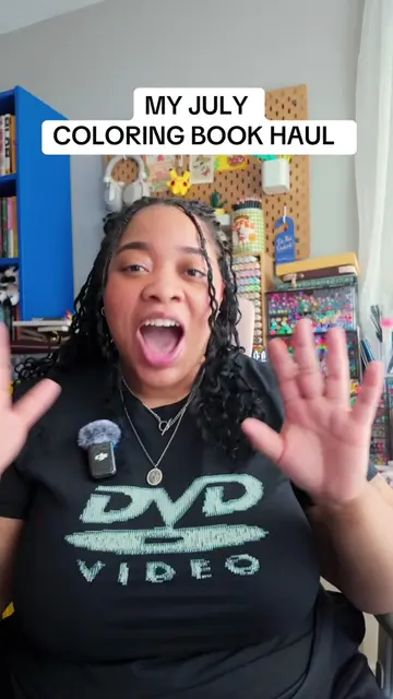 I bought 13 coloring books. Here is my haul! Small business:  @Cherrystudi.o 🧸�
