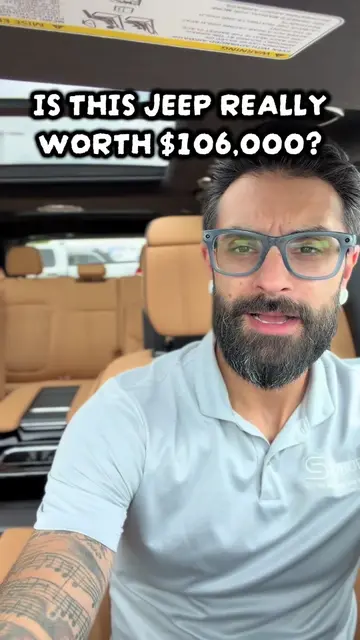 $106,095 for a Jeep. 😳 Before you immediately say “absolutely not”… look at wha