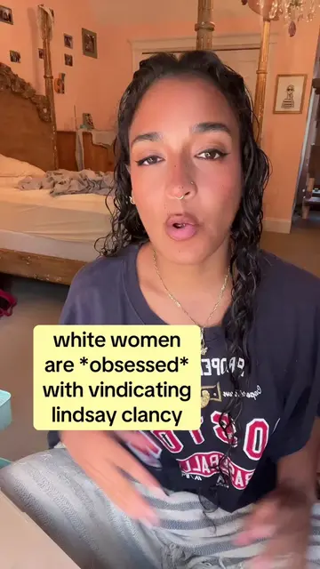 why are white women *obsessed* with vindicating lindsay clancy? 👩🏽‍🏫 #lindsay