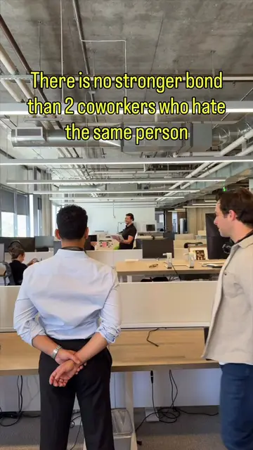 (Yoda voice) Anger leads to hate. Hate leads to bonding with coworkers.