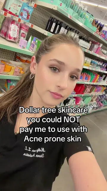 Part 2? #dollartree #skincare #acneproneskin #skintok #esthetician 