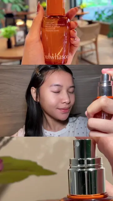 One mist is all it takes to refresh, hydrate, and revive your skin.🧡 #Sulwhasoo