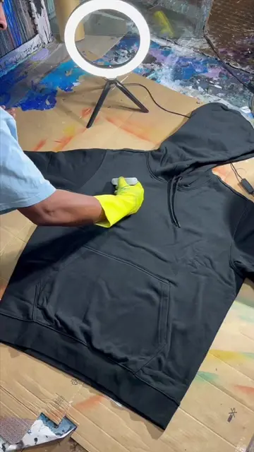Watch an insane wearable art transformation from scratch! 🎨🖌️ Starting on a pl