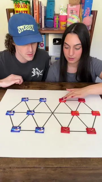 CHOCOLATE CHECKERS🍫🏁 #GameNight #boardgames #games #coupleschallenge #challeng