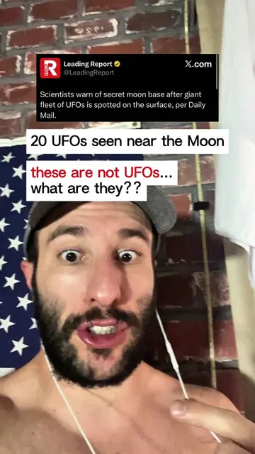 20 UFOs seen NEAR THE MOON… but are they really UFOs??🚨 #ufo #ufos #aliens #qua