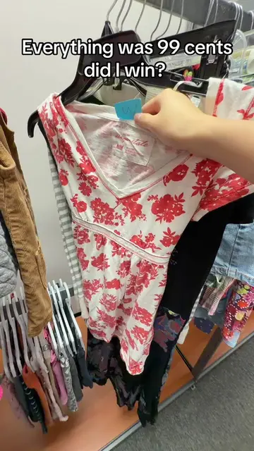 Vlogs go crazy at these thrifts haha #thriftfinds #2000snostalgia #aeropostale #