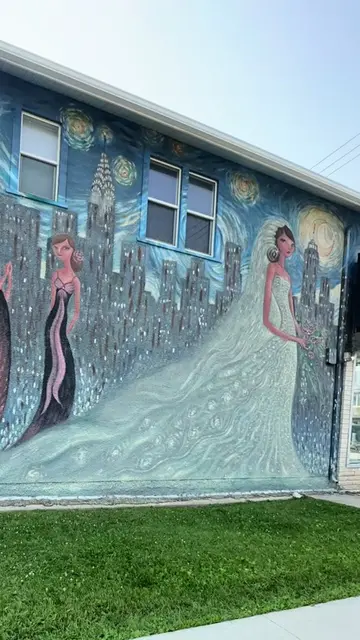 Hopefully the new mural doesn’t upset anyone! 