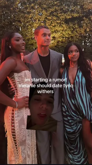 melanie now this is your man!!!  omg.  #melanieloveisland #tyriqwithers #loveisl