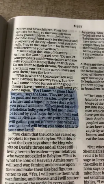 Jeremiah 29:11-14 | The Lord will always restore us from darkness and bring us t