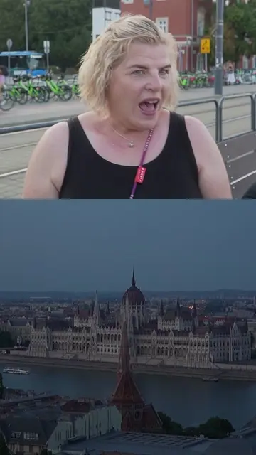 Tourist and locals in Budapest spoke to Reuters as Hungary switched off decorati
