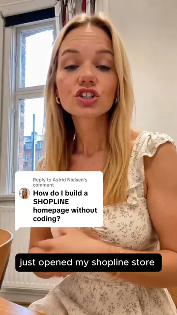 Replying to @Astrid Nielsen Build your SHOPLINE store without designers or codin