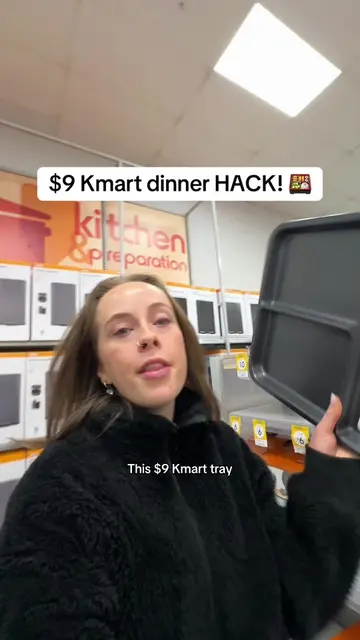 Who would’ve thought a $9 tray like this from Kmart made dinner so much more sat
