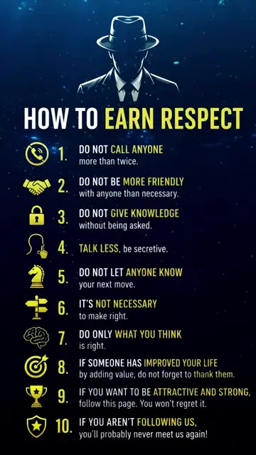 #creatorsearchinsights How To earn respect #respect #ProtectYourPeace #creatorse