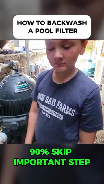 How To Backwash A Pool. #PoolFilter #WaterFilterSystem #INTEXPool #SandFilter #D