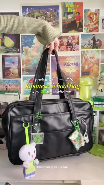pack my japanese school bag w me ฅ(ᵔ꒳ ᵔマ.ᐟ #japaneseschoolbag #packmybag #school