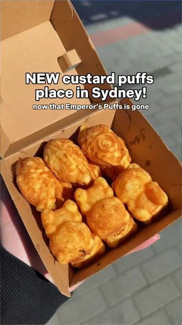 NEW place for custard puffs in Sydney! Follow @thefoodinbox for all thing Sydney