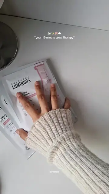 Replying to @madirsg 15min glow therapy sheet mask from @COLORKEY PH ✨️🤍 #color