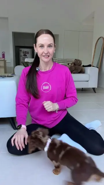 🍪Teaching my puppy 50 commands. Part 3/50 🐶  This is how I easily taught my ne